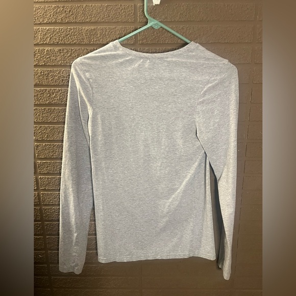 Pact Gray Crewneck Long Sleeve Top - Picture 3 of 3